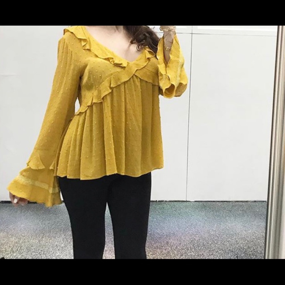 Long sleeve blouse